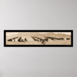 Artillery El Paso TX Huge Photo 1916 Poster