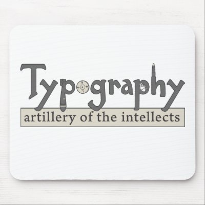 Artillery of the Intellects Mouse Mats by vigilanteye