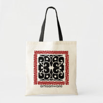 Artisanware Design Customizable Tote Bag bags