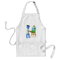 Artist and Easel aprons by packratgraphics Artist and Easel aprons