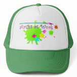 ARTIST at WORK by SHARON SHARPE Mesh Hats