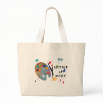 Artist At Work Canvas Bags