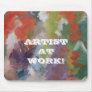 "Artist at Work" Mouse Mat