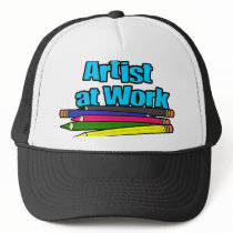 Artist at Work Pencils hats