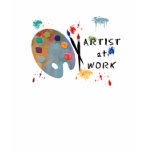 Artist At Work t-shirts