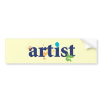 Artist Bumper Stickers