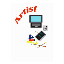 Artist Business Card Template