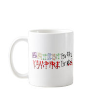 Artist by day, Vampire by night mugs