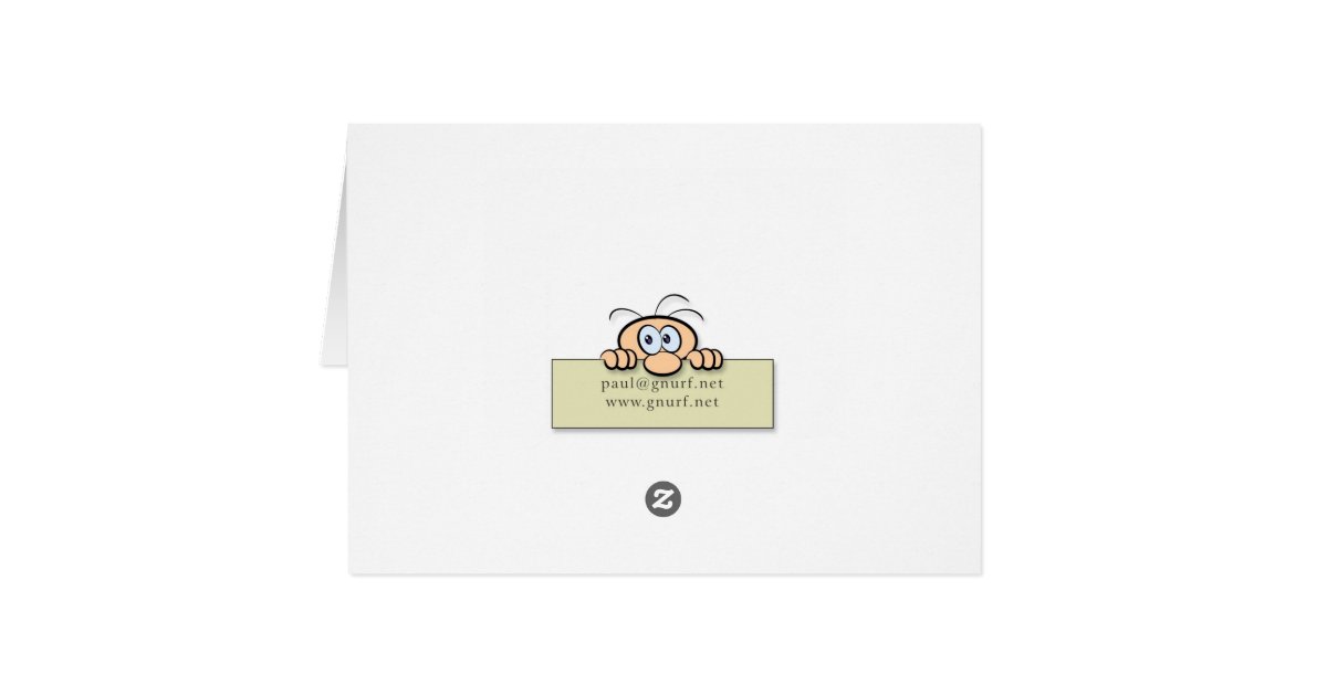 Artist Card Zazzle