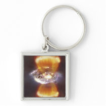 Artist concept of a galaxy key chains