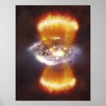 Artist concept of a galaxy