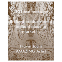 Artist created : Gold n Silver Vintage Look Flyers