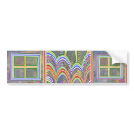 Artist created : Rainbow Pattern 2 Bumper Stickers