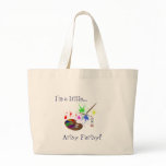 Artist Creating-Humor Tote Bag