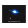 Artist Depiction of Fastest Rotating Star VFTS 102 Postcards