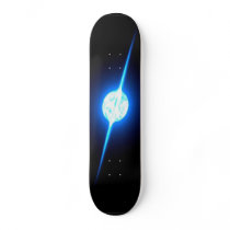 Artist Depiction of Fastest Rotating Star VFTS 102 Skate Board Deck