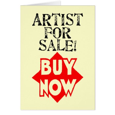 Artist For Sale! BUY NOW! Cards by inamar