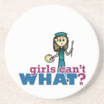Artist Girl Drink Coasters