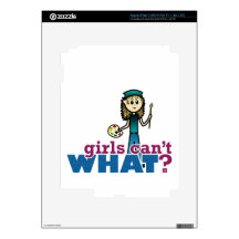 Artist Girl iPad 3 Skin