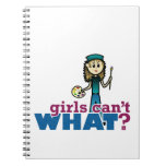 Artist Girl Spiral Note Books