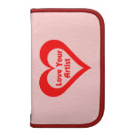 Artist Heart Red Organizer