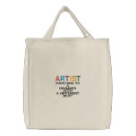 ARTIST MARCH TO A DIFFERENT BEAT tote bag