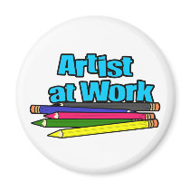 Artist Pencils magnets