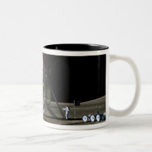 Artist rendition of a new spaceship to the moon 2 mug