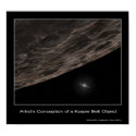 Artist’s conception of a Kuiper Belt Object posters by Space_Exploration Artist’s conception of a Kuiper Belt Object posters