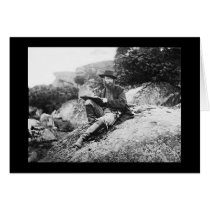 Artist Sketching the Gettysburg Battlefield 1863 cards