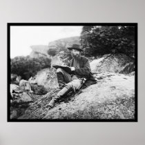 Artist Sketching the Gettysburg Battlefield 1863 Posters
