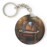 Artist - The etching table Key Chain