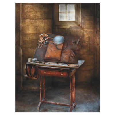 Artist - The etching table Letterhead Design by suburbanscenes