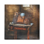 Artist - The etching table Magnet