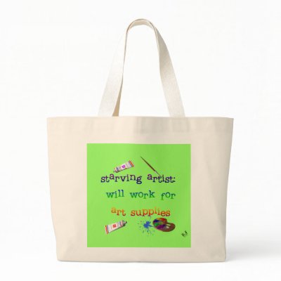 Artist Tote Bag by BagLadyBags