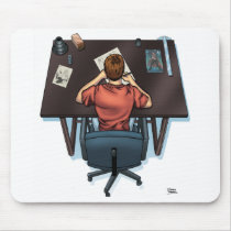 Artist Working mousepads by stephforney Artist Working mousepads