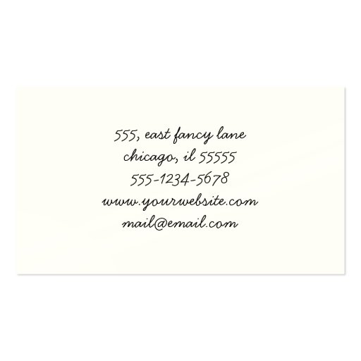 Artistic Abstract Lines Stripes White Black Business Cards (back side)