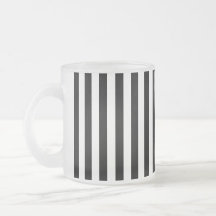 Artistic Abstract Retro Stripes Lines White Black Mugs