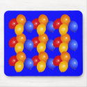Artistic balloons mouse pad mousepads