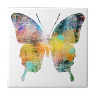 Artistic Butterfly Ceramic Tiles