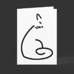 Artistic Cat Silhouette cards