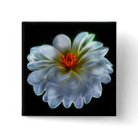 Artistic dahlia and meaning button