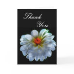 Artistic dahlia and meaning card