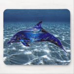 Artistic Dolphin Mouse Pad