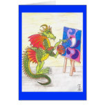 Artistic Dragon All-Occasion Card