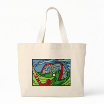 Artistic Field Hockey Tote Bag by pacificsportsgifts Artistic Field Hockey Tote Bag