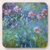 Artistic Fine Art Flowers by Monet Drink Coaster