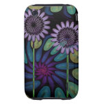 Artistic floral iPhone 3G/3GS Case-Mate Tough™ Iphone 3 Tough Covers