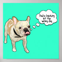 Artistic French Bulldog Projekt Dog Design posters