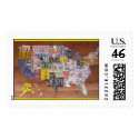 Artistic License 50 States postage
